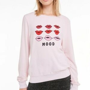 NEW Wildfox Lip Mood Baggy Beach Jumper - Small